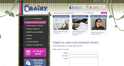 Desktop Screenshot of brainy.sk